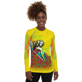 Fashion-forward Surfing 1 04 Women's Rash Guard for premium UV defense.