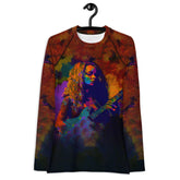 Chic SurArt 130 Women's Rash Guard in action on the beach