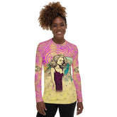 Seashell Serenade Women's Rash Guard - Beyond T-shirts