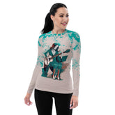 Haute Harmony Women's Fashion Jam Rash Guard - Beyond T-shirts