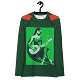 Stylish Chords Women's Fashion Jam Rash Guard - Beyond T-shirts