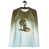 NeoNova Futuristic Shoes Women's Rash Guard - Beyond T-shirts