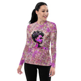 Melodic Serenade Women's Music Inspired Rash Guard - Beyond T-shirts