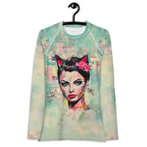 Jazz Nights All-Over Print Women's Rash Guards - Beyond T-shirts