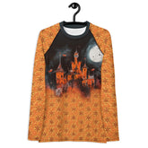 Ghostly Graveyard All-Over Print Rash Guard - Beyond T-shirts