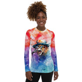 Ukulele's Uplifting Undertones Women's Rash Guard