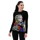 Harmonious Ensemble All-Over Print Women's Rash Guard