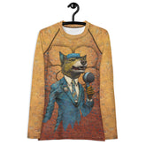 Paws and Play All-Over Print Women's Rash Guard