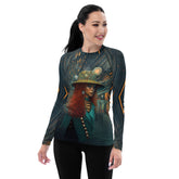 Urban Elegance Rash Guard for Women featuring stylish print