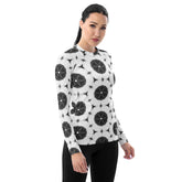 Galactic Gold Diamond Fusion Women's Rash Guard