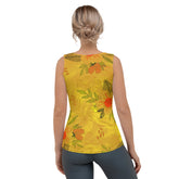 Percussive Petal Patterns Sublimation Cut & Sew Tank Top