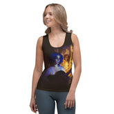 SurArt 82 vibrant sublimation print tank top front view