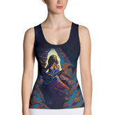 SurArt 127 striking sublimation design tank top on display