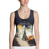 Halloween Shadowscape All Over Print Women's Tank Top Enter The Shadows - Beyond T-shirts