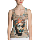 Electric Guitar Muse Women's All-Over Print Tank Top - Beyond T-shirts