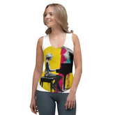 Tranquil Reflections Minimalist Women's Tank Top