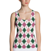 Radiant Diamonds All-Over Print Women's Tank Top