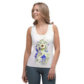 Harmony Beats Women's Athletic Tank Top in action