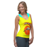 Mindful Meditation Women's Tank Top in soft cotton fabric.