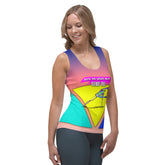 Celestial Calm Women's Tank Top front view.