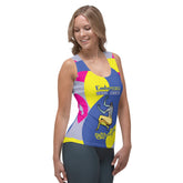 Quietude Quilt Women's Tank Top front view.