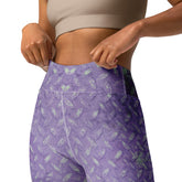 Chenille Charge Texture Yoga Leggings
