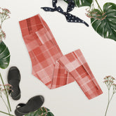 Practicing a peaceful yoga pose in Stonewash Serenity Yoga Leggings.