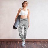 Quite Earth III Yoga Leggings on model in yoga studio.
