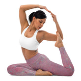 Glitter 3 Yoga Leggings showcasing shimmer finish.