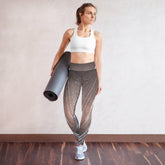 Silver Surf II Yoga Leggings - Beyond T-shirts
