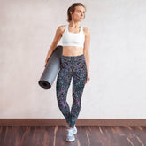 Petturned Foliage Yoga Leggings - Beyond T-shirts