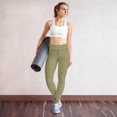 Coastal Breeze Yoga Leggings - Beyond T-shirts