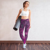 Antique Lace Yoga Leggings