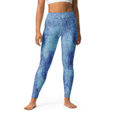 Silver Splendor Yoga Leggings