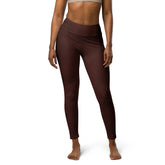 Polished Silver Yoga Leggings
