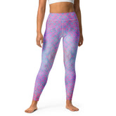 Velvet Vortex Texture Yoga Leggings