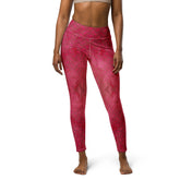 Sateen Sprint Texture Yoga Leggings