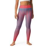 Twilight Gradient Yoga Leggings on white background