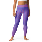 Mystic Moon Gradient Yoga Leggings on white background