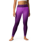 Moonstone Motion Yoga Leggings on model in yoga pose
