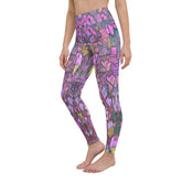Leafy Tranquility All-Over Print Yoga Leggings - Beyond T-shirts