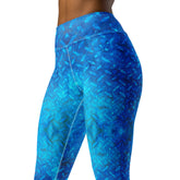 Jacquard Journey Texture Yoga Leggings