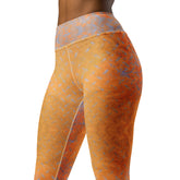 Waffle Weave Texture Yoga Leggings