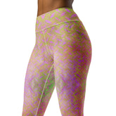 Sateen Sprint Texture Yoga Leggings