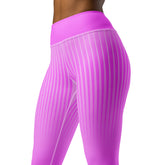 Mountain Mist Gradient Yoga Leggings on white background