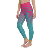 Onyx Odyssey Yoga Leggings with high-waist design for a snug fit.
