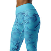 Lotus Blossom Yoga Leggings