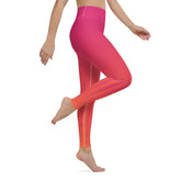 Capture the tranquility of desert twilight with Desert Dusk Yoga Leggings, perfect for serene yoga sessions.