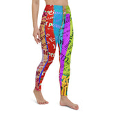 Press Release Perfection Yoga Leggings showcased in a yoga studio.