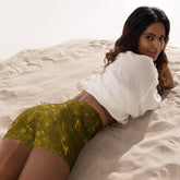 Oceanic Harmony Yoga Shorts - Beyond T-shirts